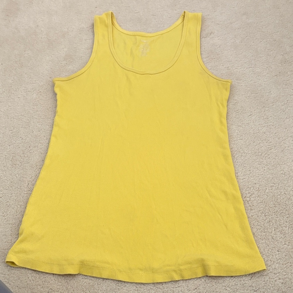 George Vibrant Yellow Tank Top